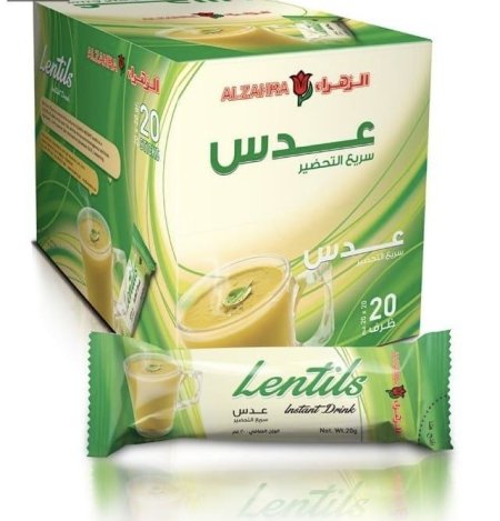 عدس اصابع سريع التحضير