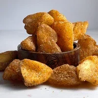 تفاح مجفف مع قرفة