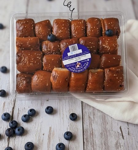 كرواسون بطعم البلوبري